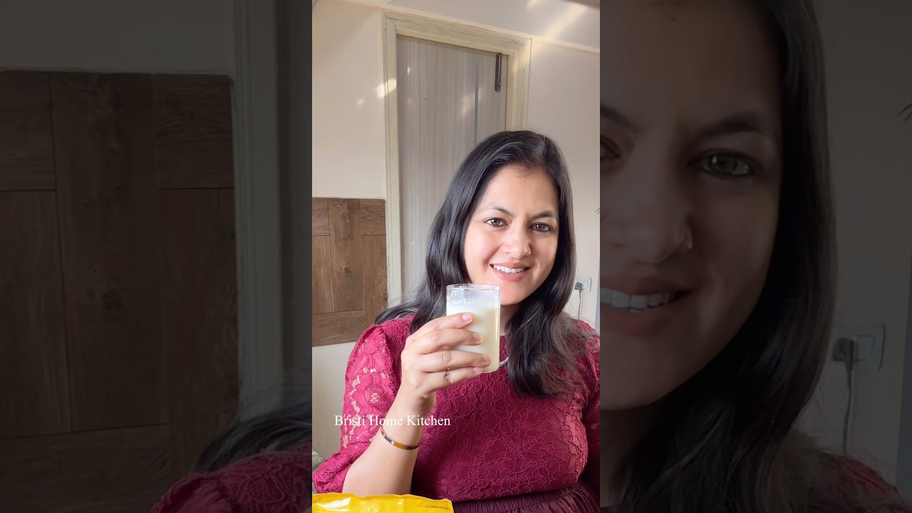 Kitna bhi kaam kar lu thakti ni😅 #shorts #bristihomekitchen #drink