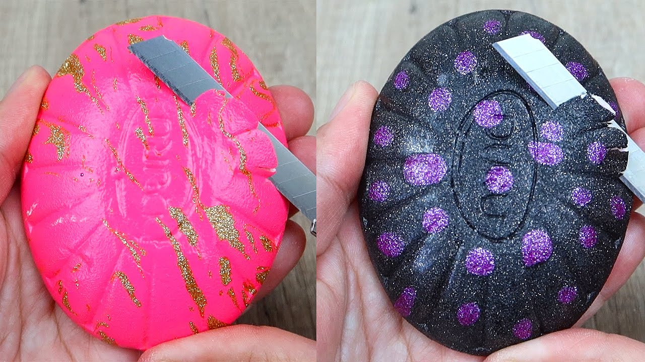 Relaxing Soap Cutting ASMR. Satisfying Soap and lipstick cutting. Corte de jabón - 998