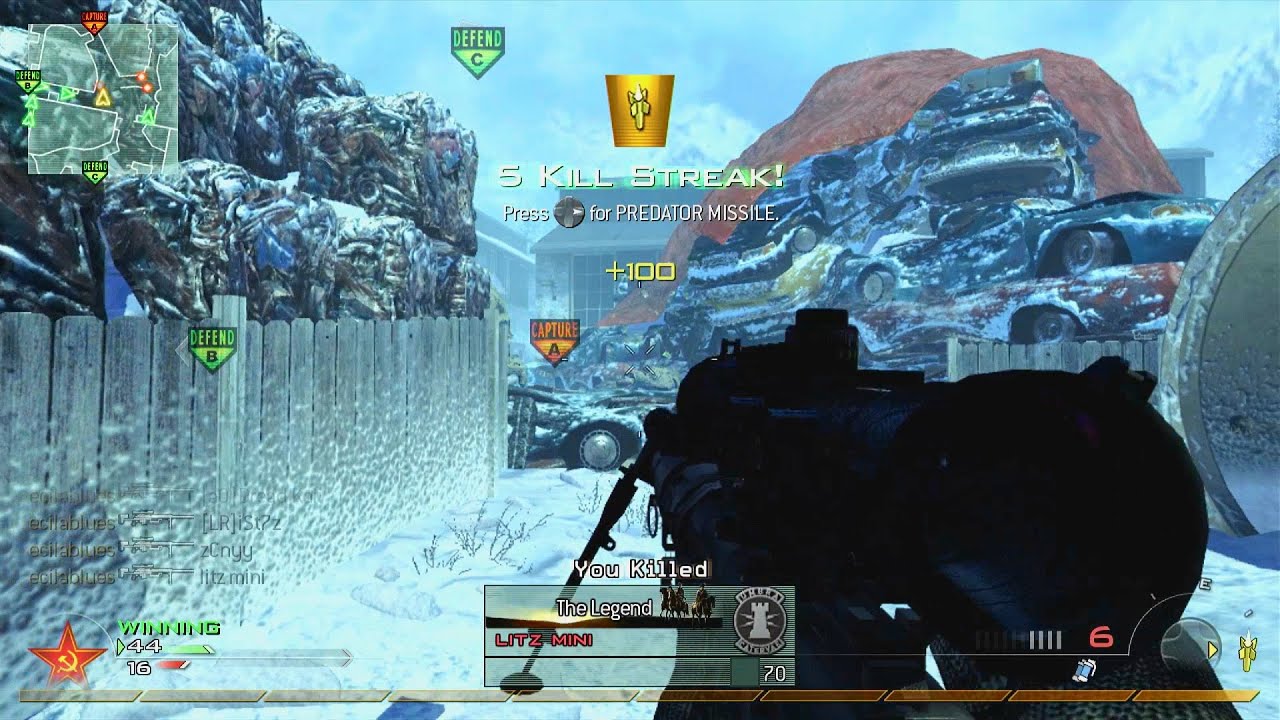 mw2 gameplay on xbox 360