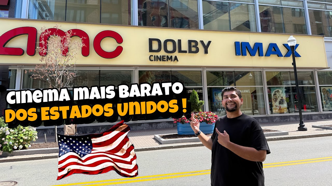 CINEMA NOS ESTADOS UNIDOS - BARATO DEMAIS 🤯