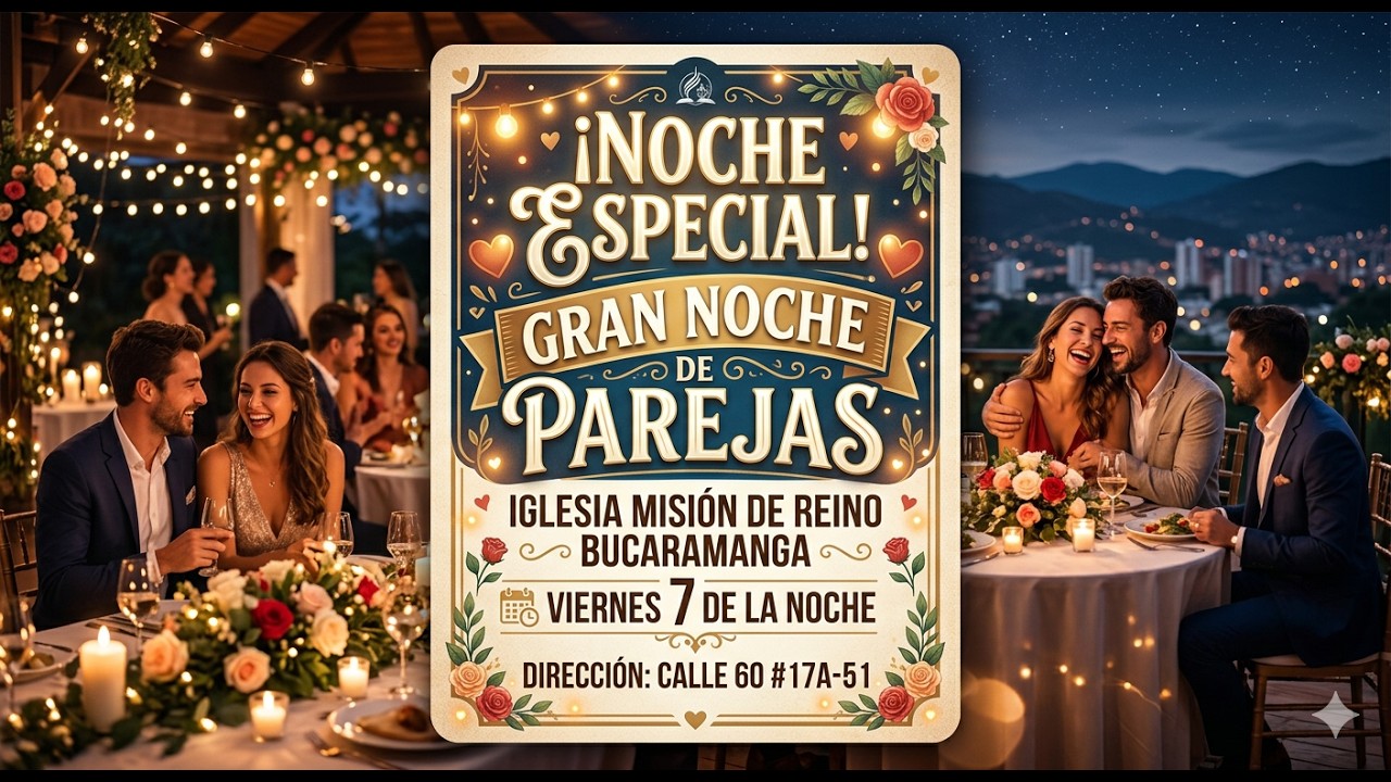 Reunion de Parejas, viernes 13 de Marzo del 2026.