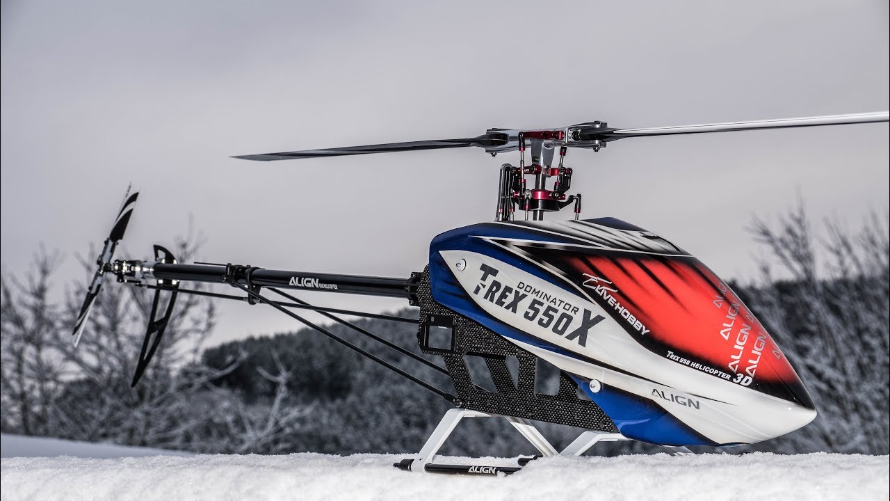 Align T REX 550X Super Combo mit KST Servos Aufbau im Zeitraffer