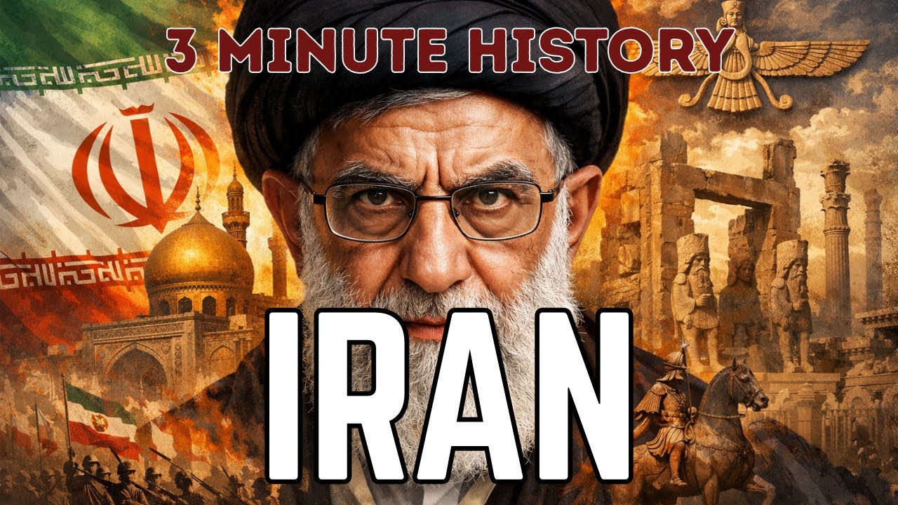 3 Minute History of Iran | From Ancient Persia to the Modern Era