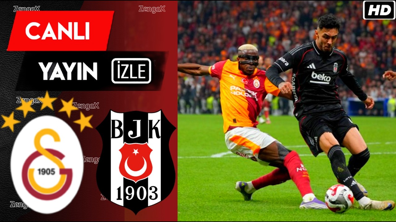 Galatasaray - Beşiktaş MAÇ ÖZETİ | Süper Lig | eFootball Türkçe Simülasyon