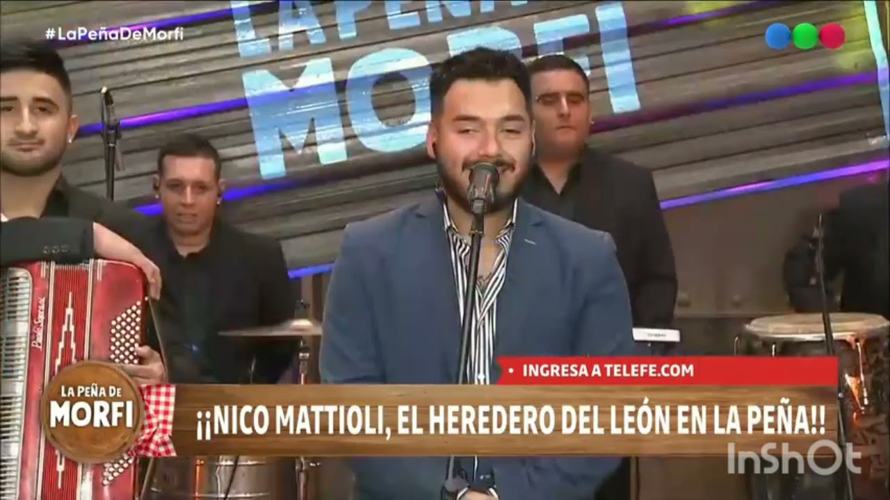 NICO MATTIOLI EN LA PEÑA DE MORFI 26/09/21