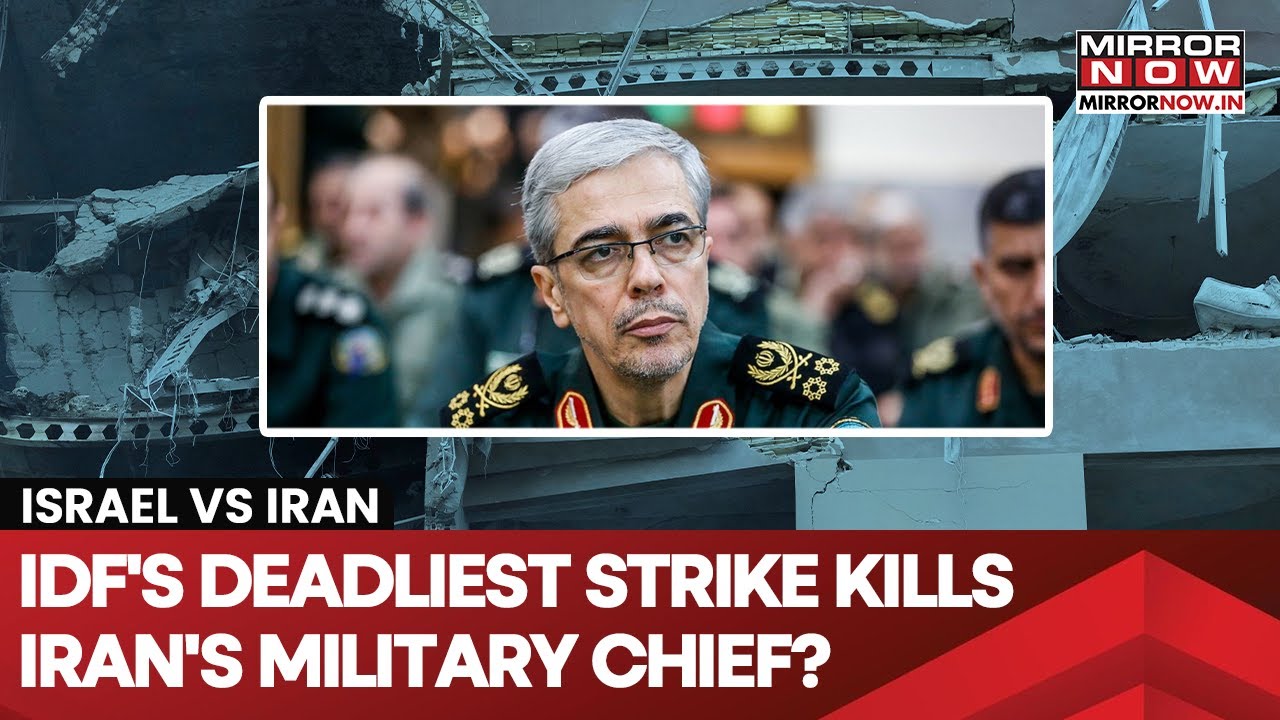 IDF Kills Iran's Military Chief In Israel's Fierce Airstrike? IRGC Commander Confirmed Dead?