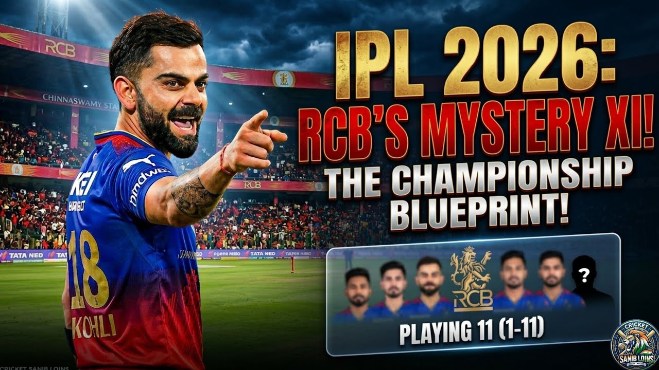 RCB BEST PLAYING 11 FROM AGAIN champions 2026 🥰✨🏆 #cricket #rcb #ipl #ipl2026