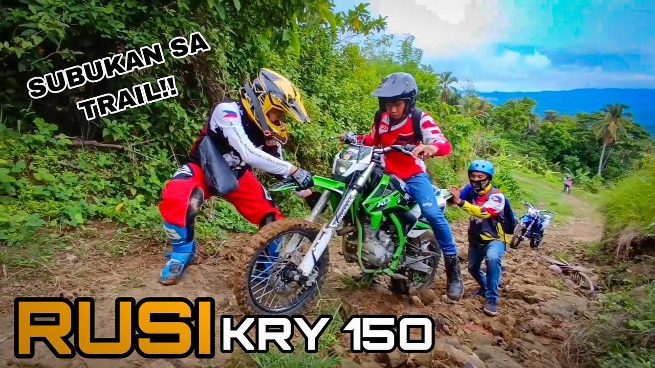 Rusi kry150 at KRY 200/SUBUKAN NATIN SA TRAIL!!!