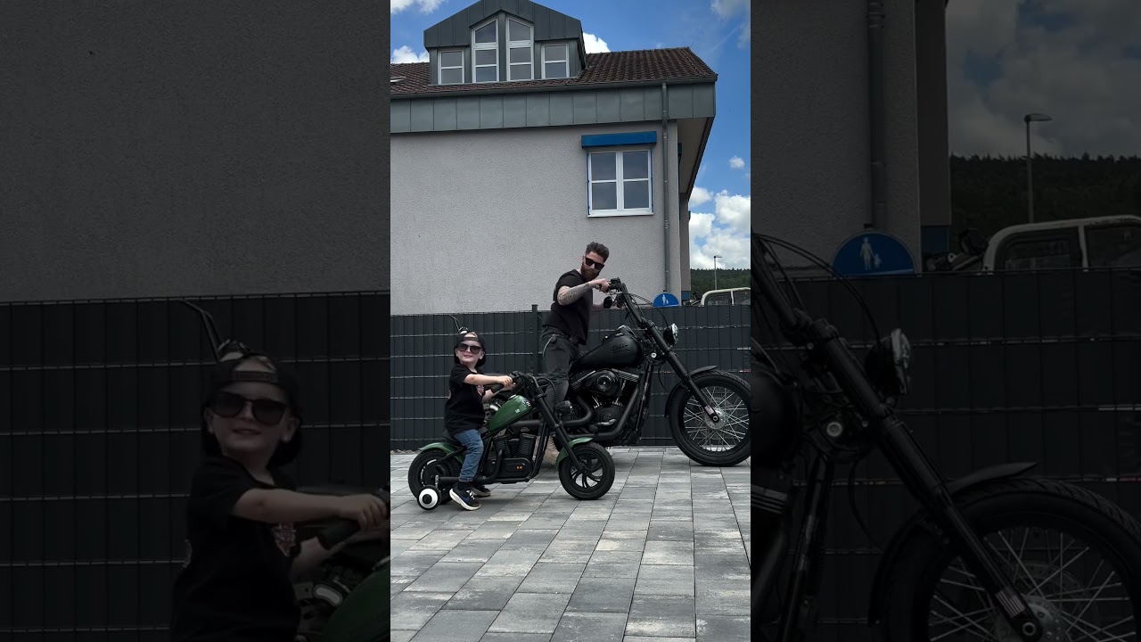 Ride together, create memories! HYPER GOGO children's motorcycle brings family adventure to life.