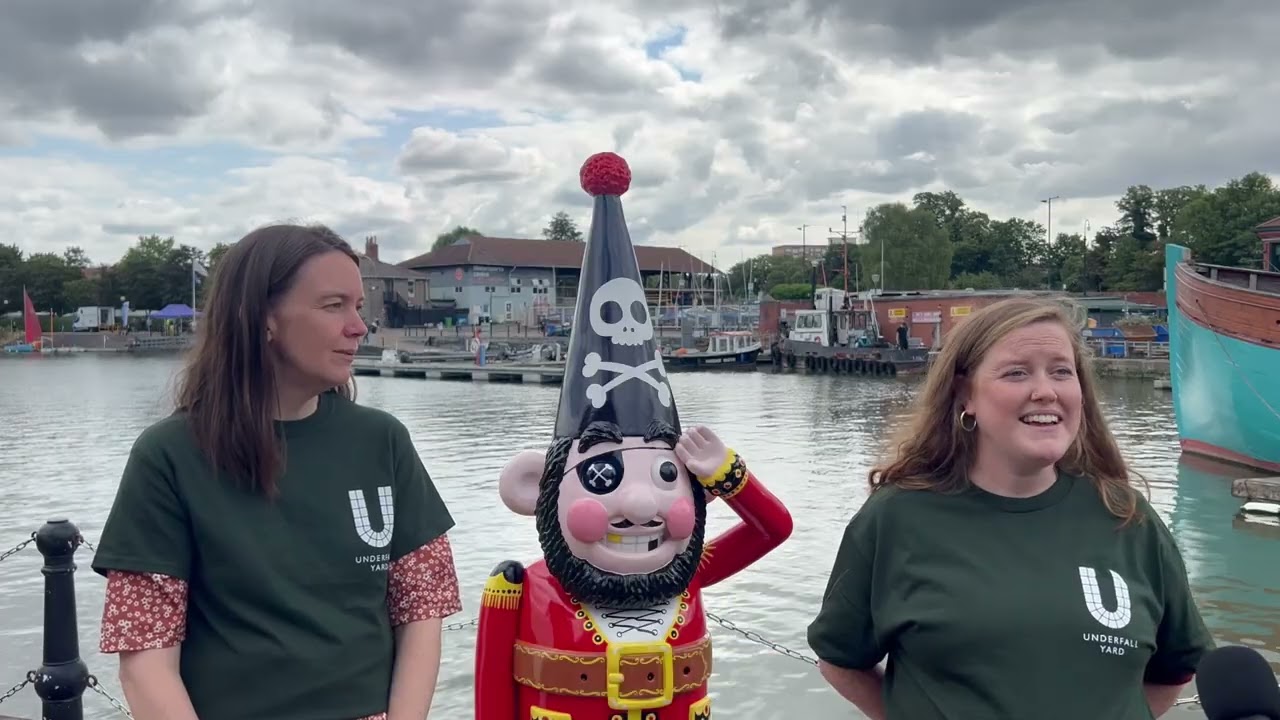 Underfall Yard - Home to 'Jolly Roger' during Gromit Unleashed 3.