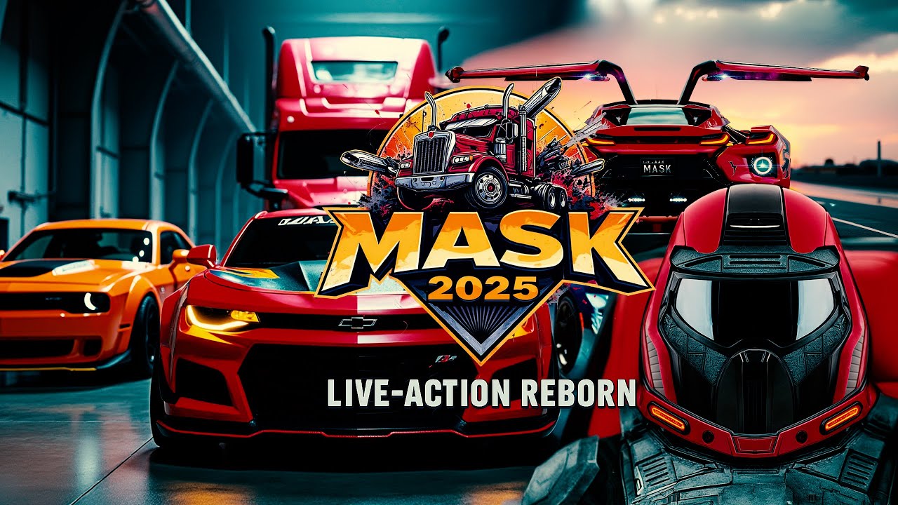 M.A.S.K. | Live-Action Intro Remake + Vehicle Transformation Scene (1985 Tribute)