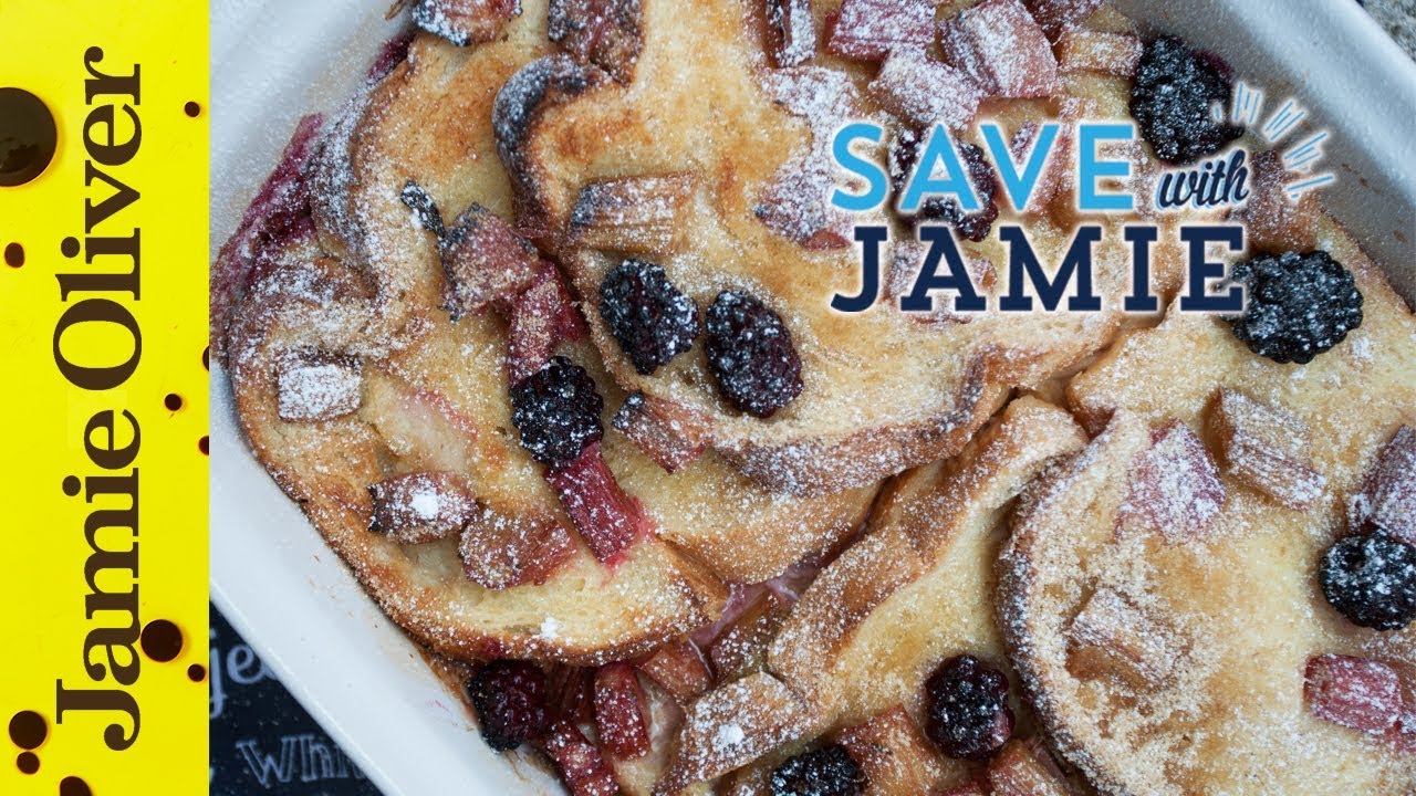 Fruity Bread & Butter Pudding | #SAVEWITHJAMIE | Sorted Food