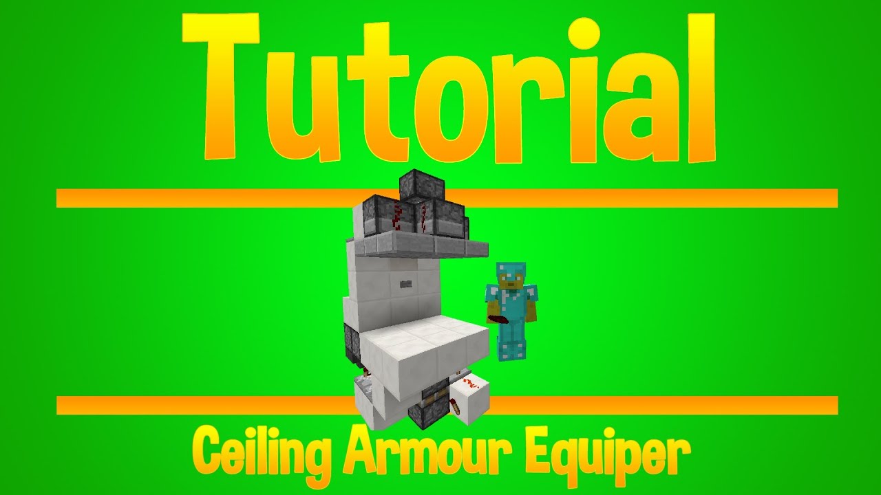 Minecraft - [Compacted] Ceiling Armour Equiper (RE:SiberianHat,MumboJumbo,Xisumavoid)