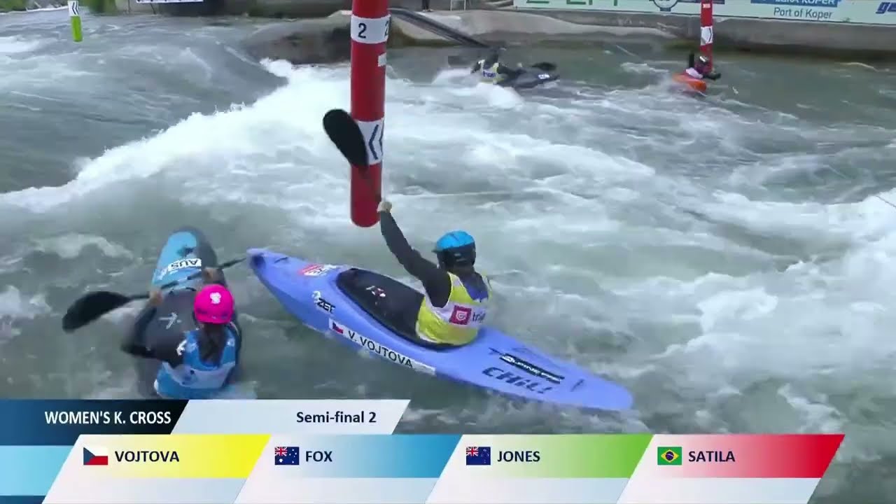 Women's Kayak Cross Highlights / 2023 ICF Canoe-Kayak Slalom World Cup Ljubljana Slovenia