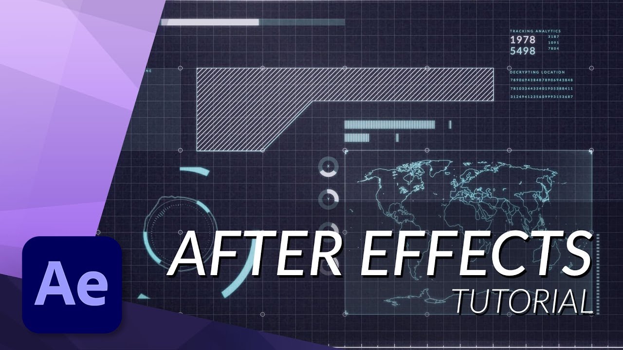 Как создать потрясающий футуристический HUD в After Effects — РУКОВОДСТВО (Часть 1)
