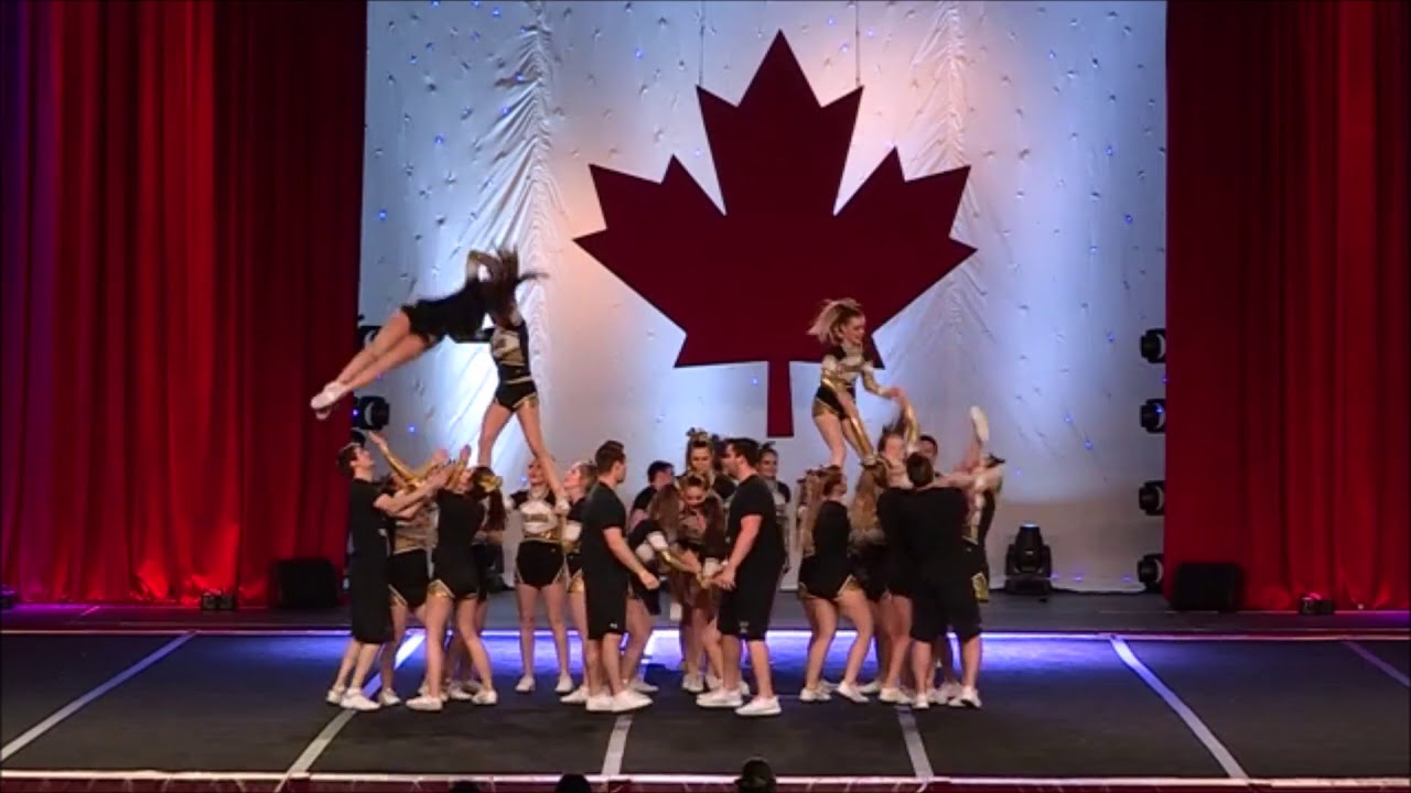 Les Filons au Championnat canadien de Cheerleading 2016-2017 - Cégep de Thetford