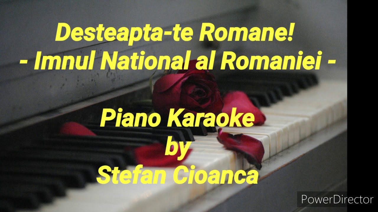 Desteapta-te Romane! || Imnul Romaniei! (piano karaoke) Cover