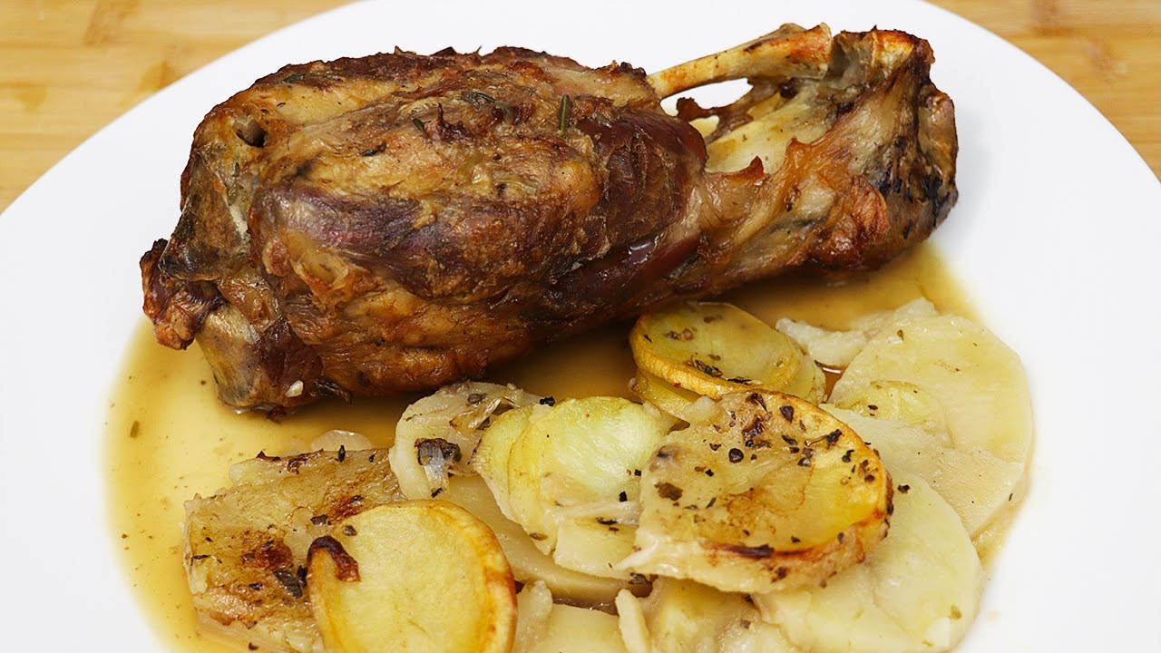 Codillo de cerdo asado en el horno ¡¡¡MUY TIERNO!!!