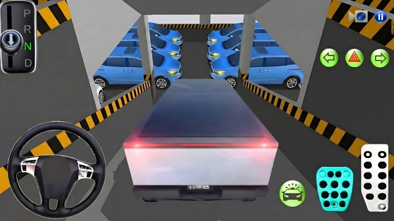 New Tesla Car 🚙💥 Vs Carnival Cars Extreme Parking Garage Challenge 🅿️ 3d Driving Class 2026 🎮