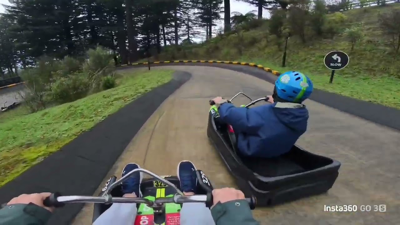 Skyline Rotorua Luge- Fun time