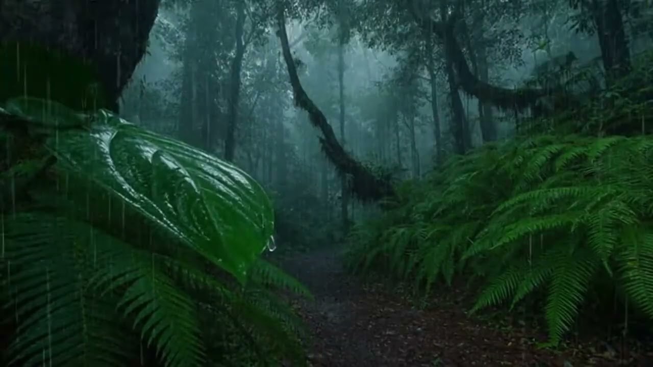 Rainy Cafe with Soft Piano - 10 Hours of Ambient Sounds 10 Hours Rainy Cafe