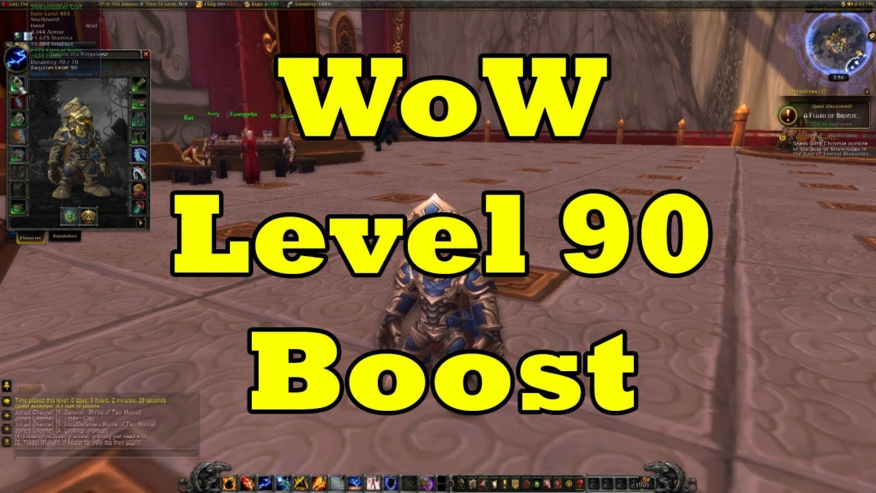 WoW: Warlords of Draenor - Level 90 Boost