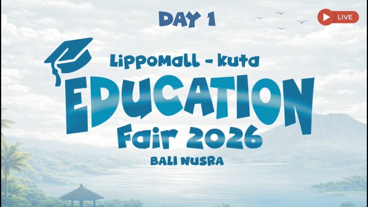 🔴LIVE: TRIBUN BALI EDUCATION FAIR 2026 - DAY 1