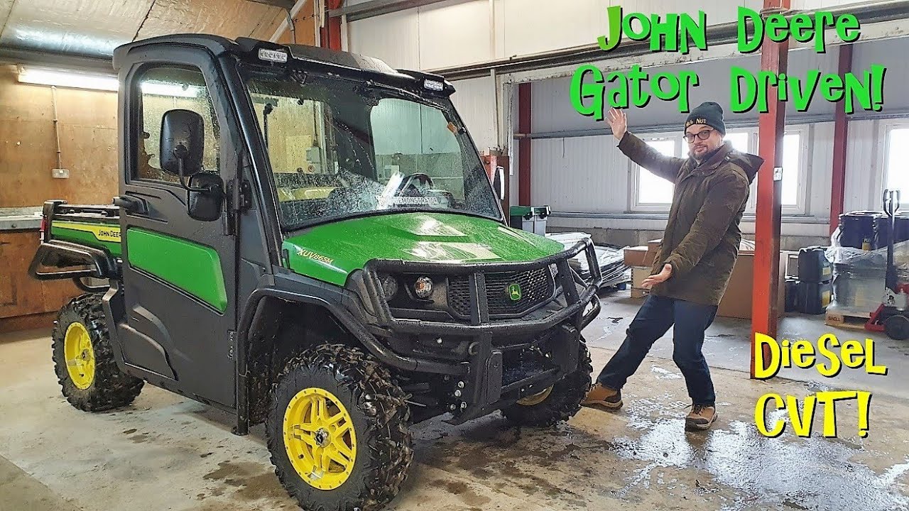 Tested! John Deere Gator XUV 865M - Diesel CVT!