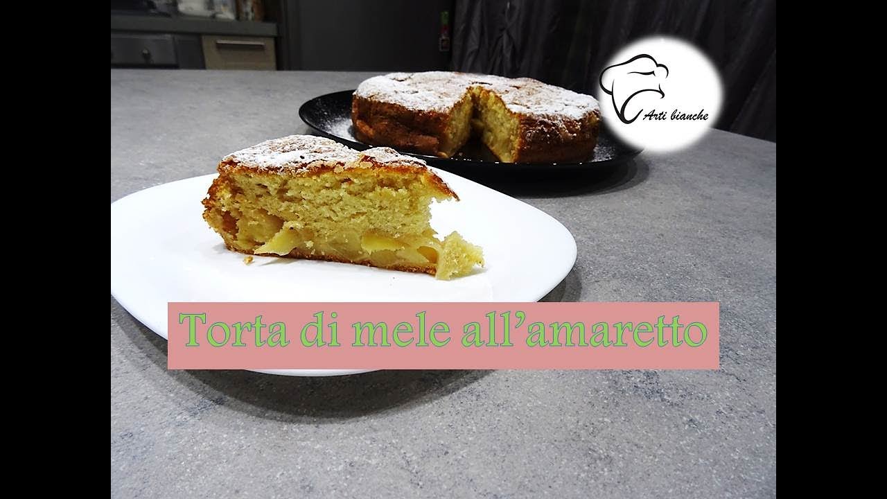 Torta di mele all'amaretto