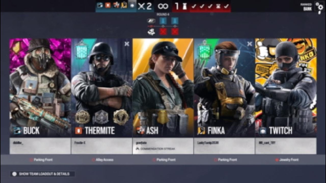 Bank Full Game Rainbow Six Siege