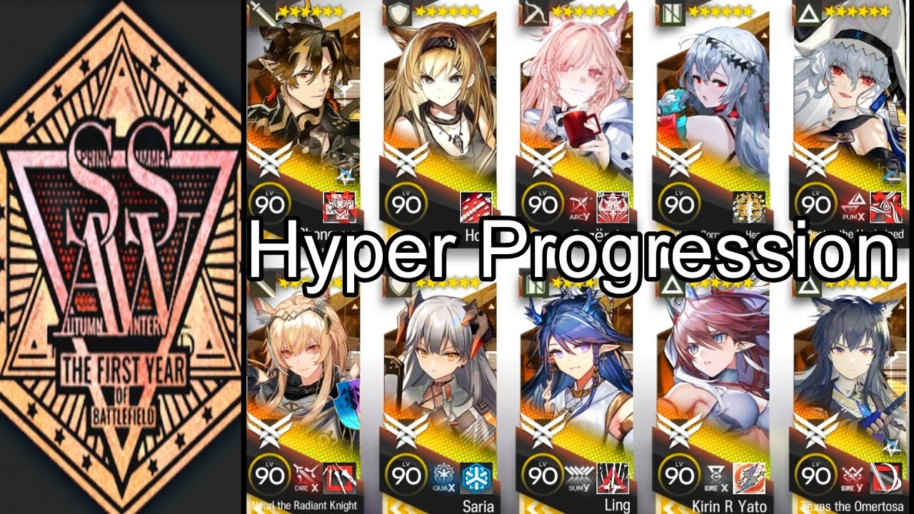 [Arknight] 1 Year account review, Progressing a F2P account to the limits!