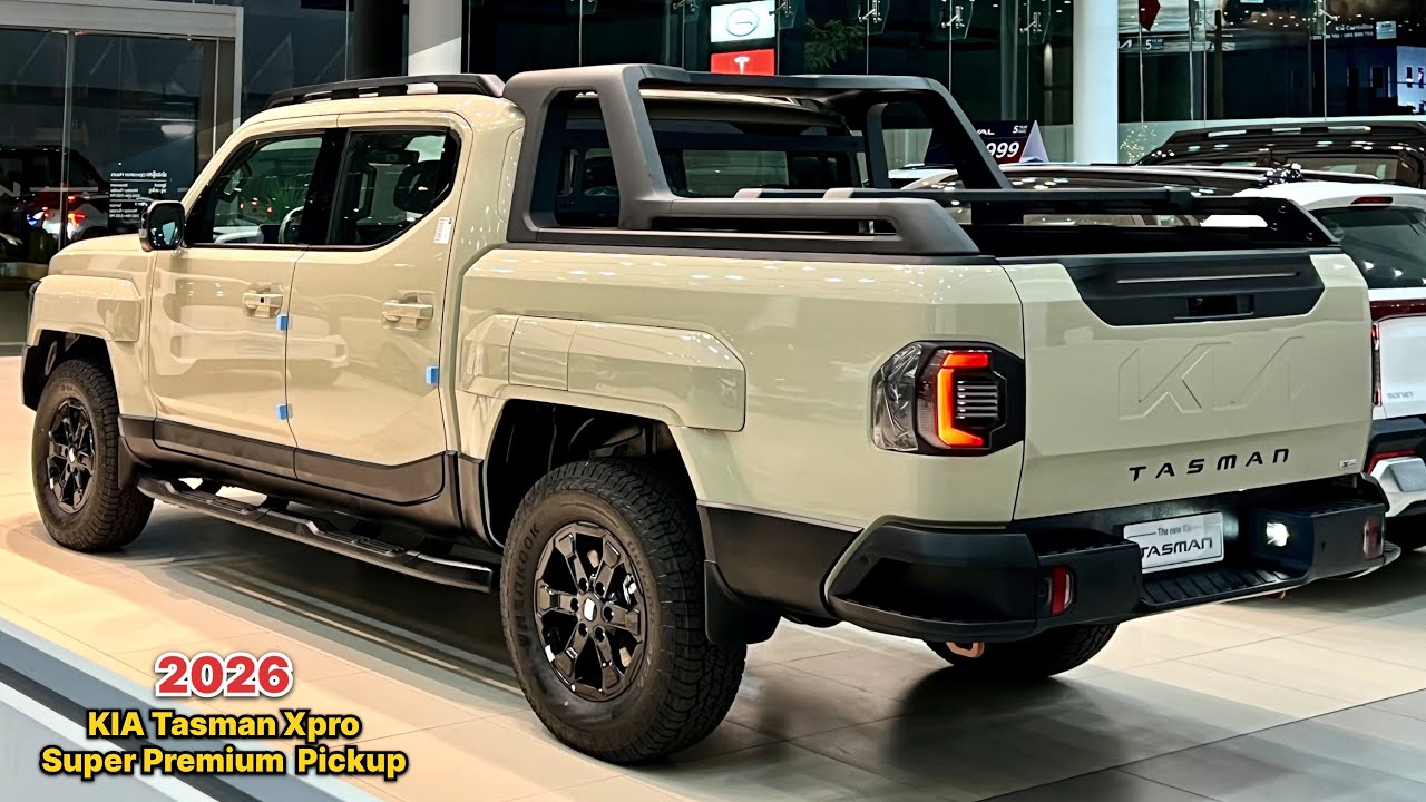 Новинка 2026 года! KIA Tasman Xpro — суперпремиальный пикап для бездорожья с ультрапремиальным ко...