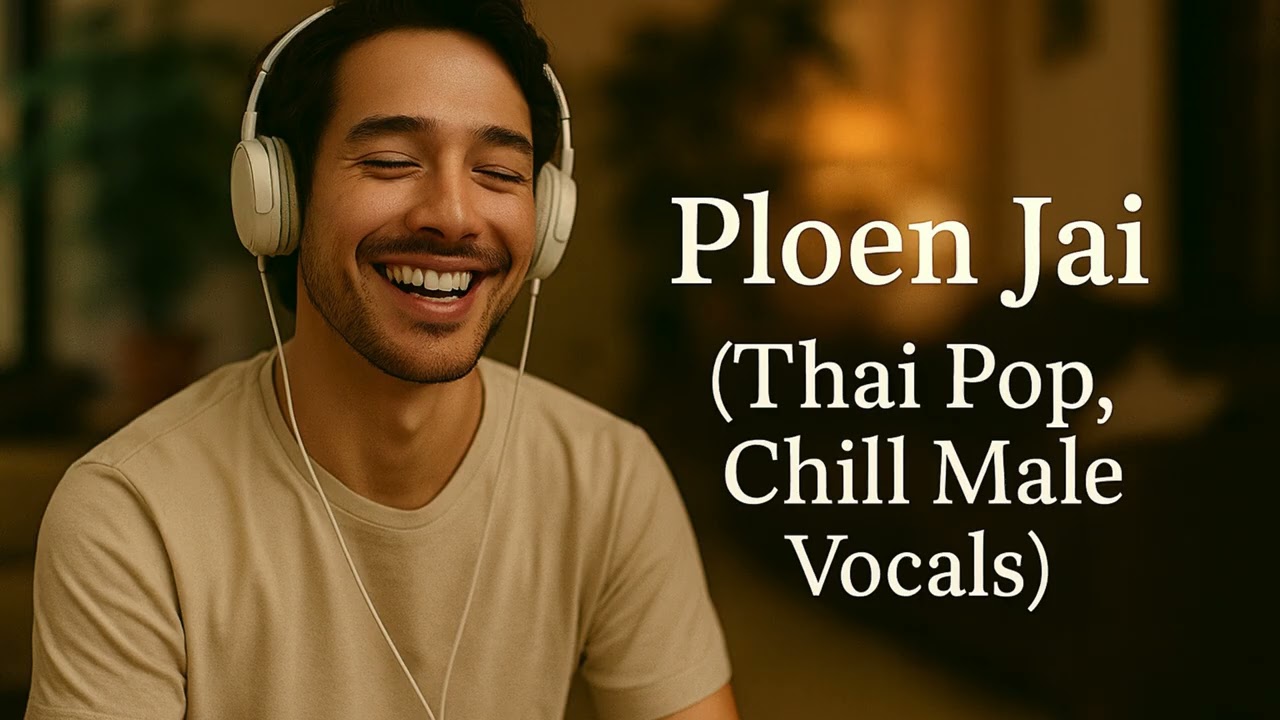 Ploen Jai - Cozy Thai Pop Song Male Vocals for Work & Study (1 Hour) เพลงชิลทำงาน คาเฟ่ เสียงผู้ชาย