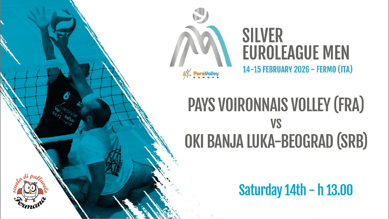 2026 SELM - Pays Voironnais Volley vs OKI Banja Luka-Beograd