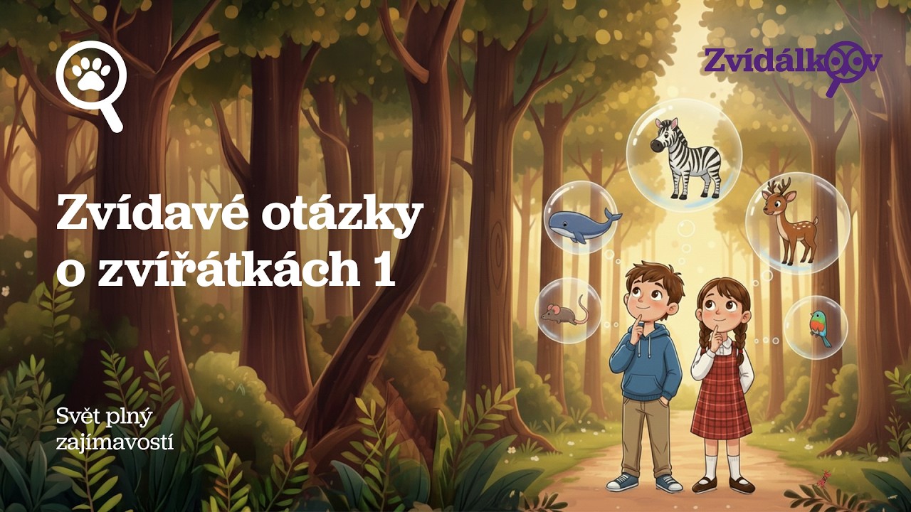 ZVÍDÁVÉ OTÁZKY O ZVÍŘÁTKÁCH - audio encyklopedie pro děti (2026)