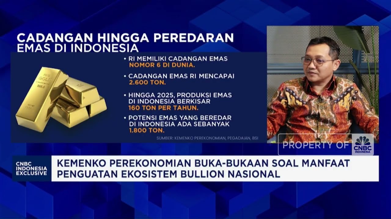 Perkuat Ekosistem Bullion, Pemerintah Ajak 1.800 Ton Emas Masyarakat Masuk Sistem