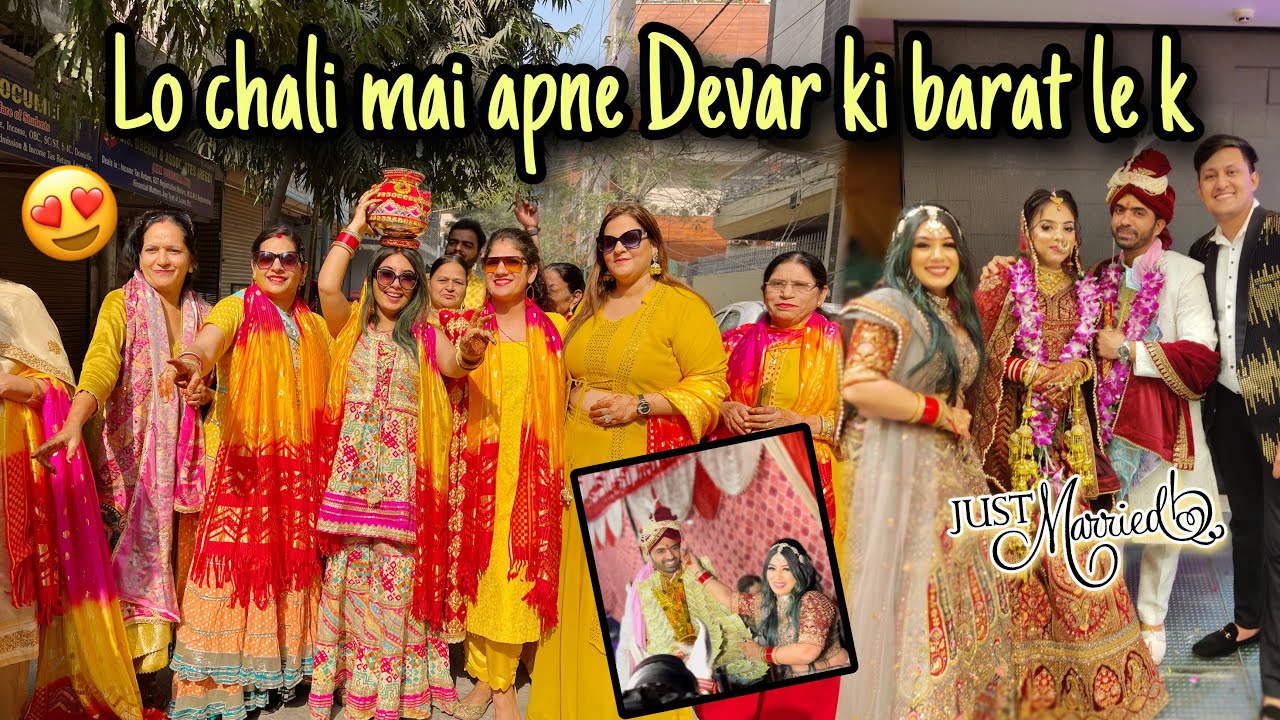 Haldi & Wedding Vlog | Bhabhiyon ne lgaya dulhe ko kajal | Shaadi Mubarak | Dilli ki Ladki