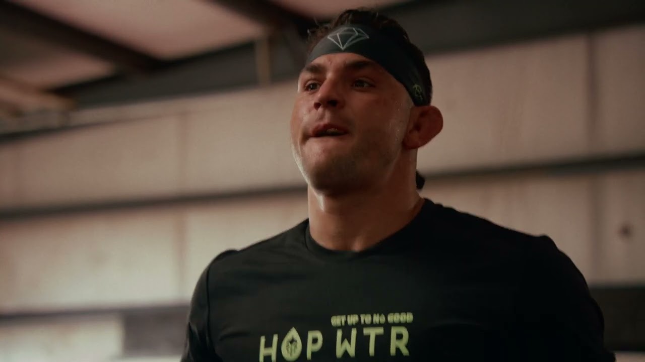 HOP WTR - Hops Infused Sparkling Water - Get Up To No Good With Dustin Poirier