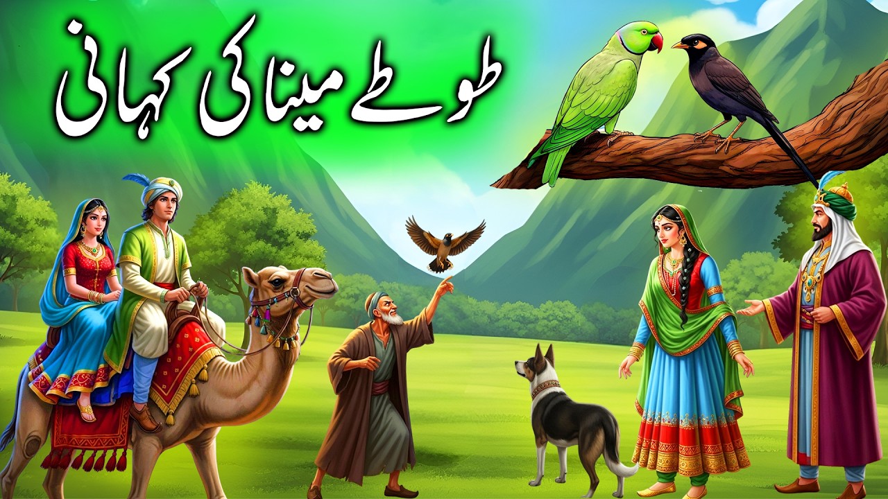 Toty Mena Ki Khani || तोते मीना की कहानी || The story of the parrot Meena || hindi moral story