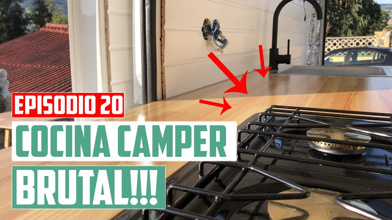 EP20 - INSTALAMOS COCINA CAMPER ENORME!! Javier Ordieres
