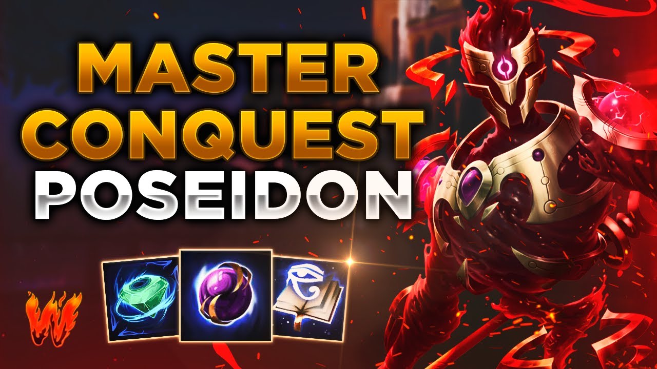 POSEIDON, PARTIDA EXPRESS CON POSE? - Warchi - Smite Master Conquest S11