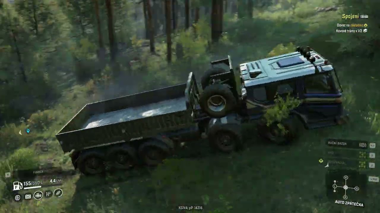 NATÁČENÍ VE 2 K!!!NOVÝ STROJ AZOV 73210!!!!!TAJMYR#19!!!SNOWRUNNER#66