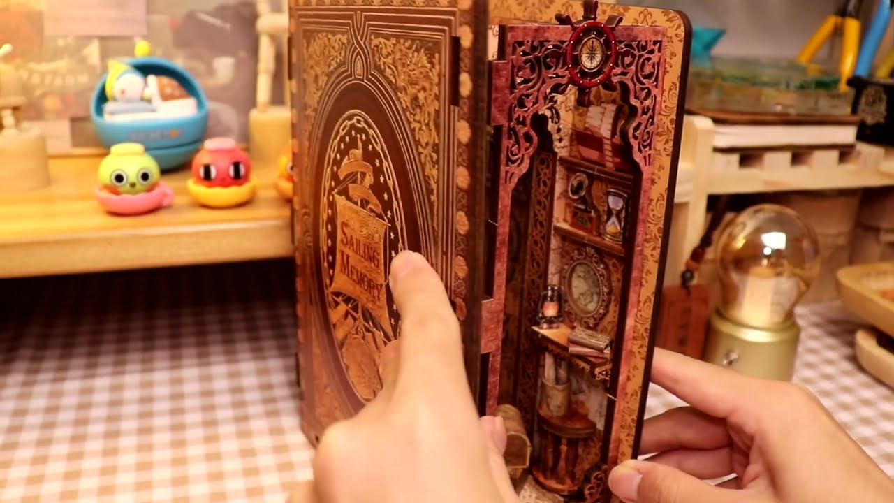 Fans video——SAILING MEMORY | DIY Miniatures BookNook