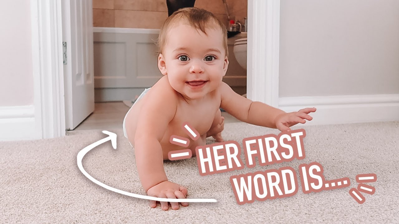 OMG SHE SAID HER FIRST WORD!!!!