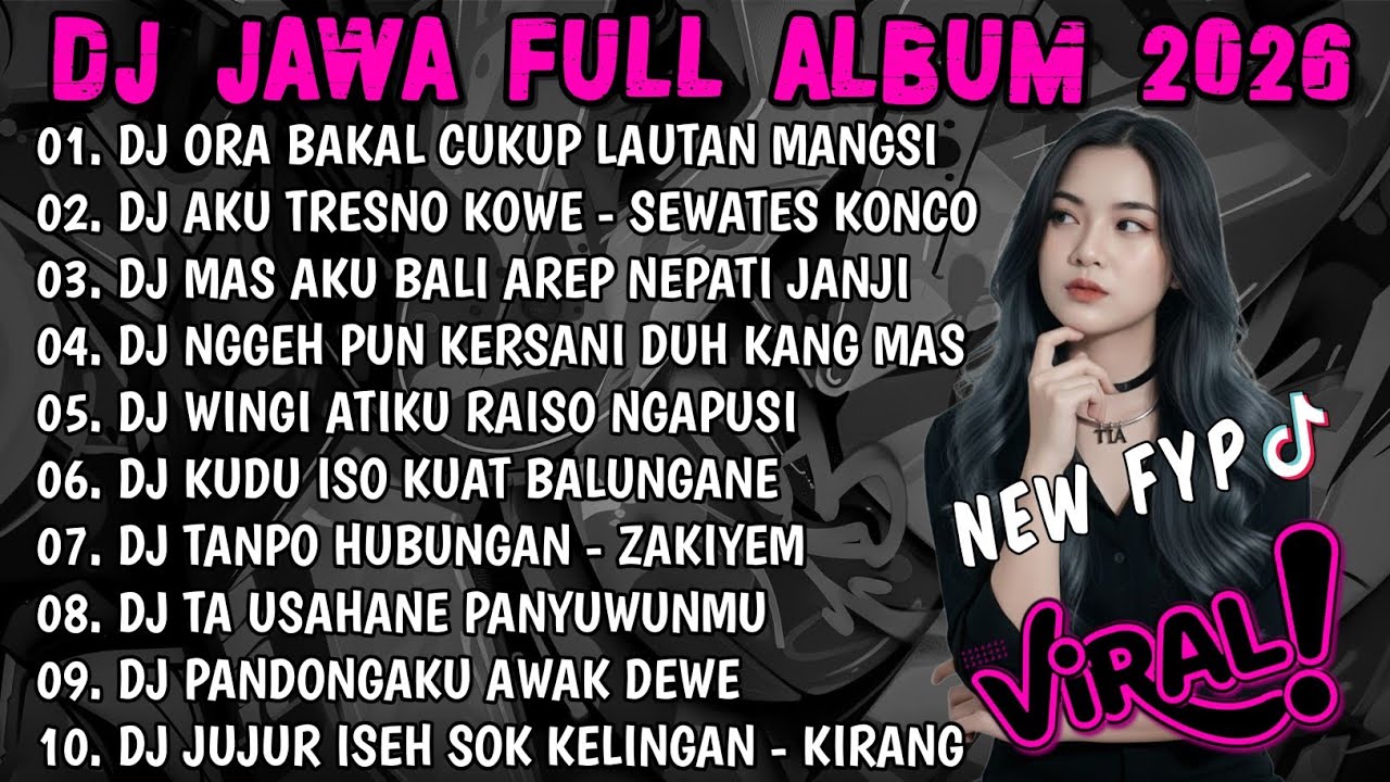 DJ JAWA FULL ALBUM 2026 FULL BASS🎵DJ DENOK X SEWATES KONCO X DEMI KOWE VIRAL TIKTOK TERBARU 2026