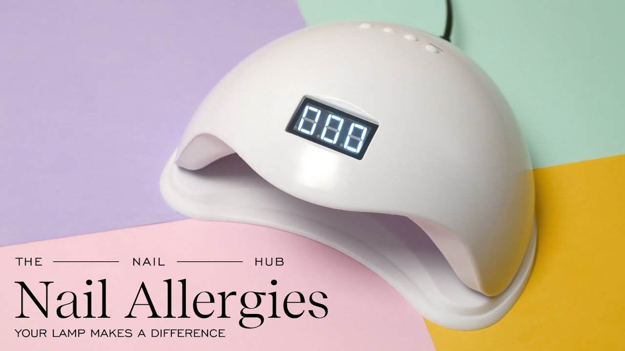 UV Nail Lamps & Allergies Why Choosing the Right Lamp Is Critical for Safe Curing