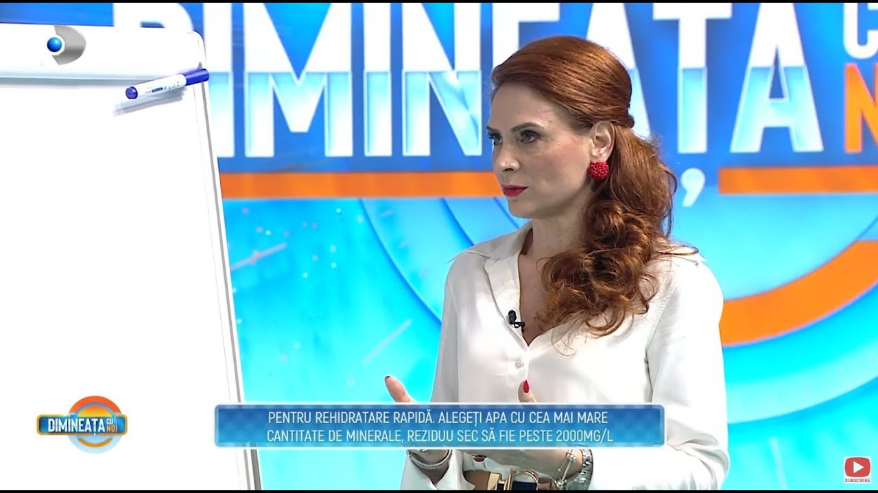 Dimineata cu Noi (31.05.) - Cum sa alegem apa de baut pentru membrii familiei? Sfaturi si trucuri!
