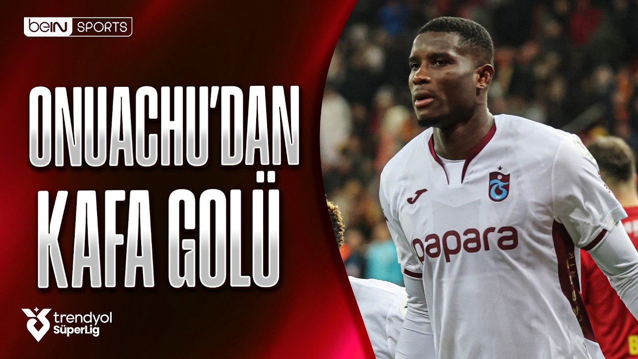 Onuachu'dan Şık Kafa Golü | Kayserispor - Trabzonspor | Trendyol Süper Lig