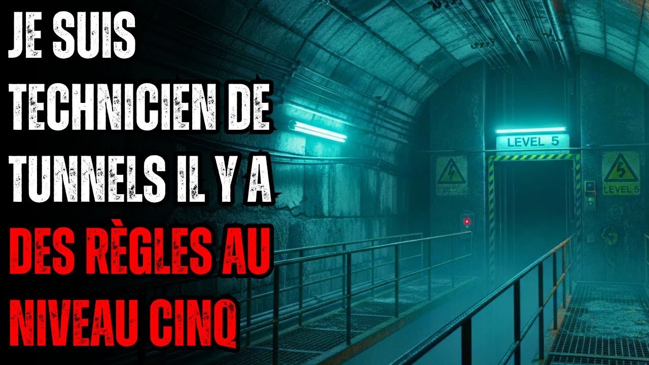 Je Suis Technicien de Tunnels. Je N'aurais Jamais Dû Descendre au Niveau Cinq.