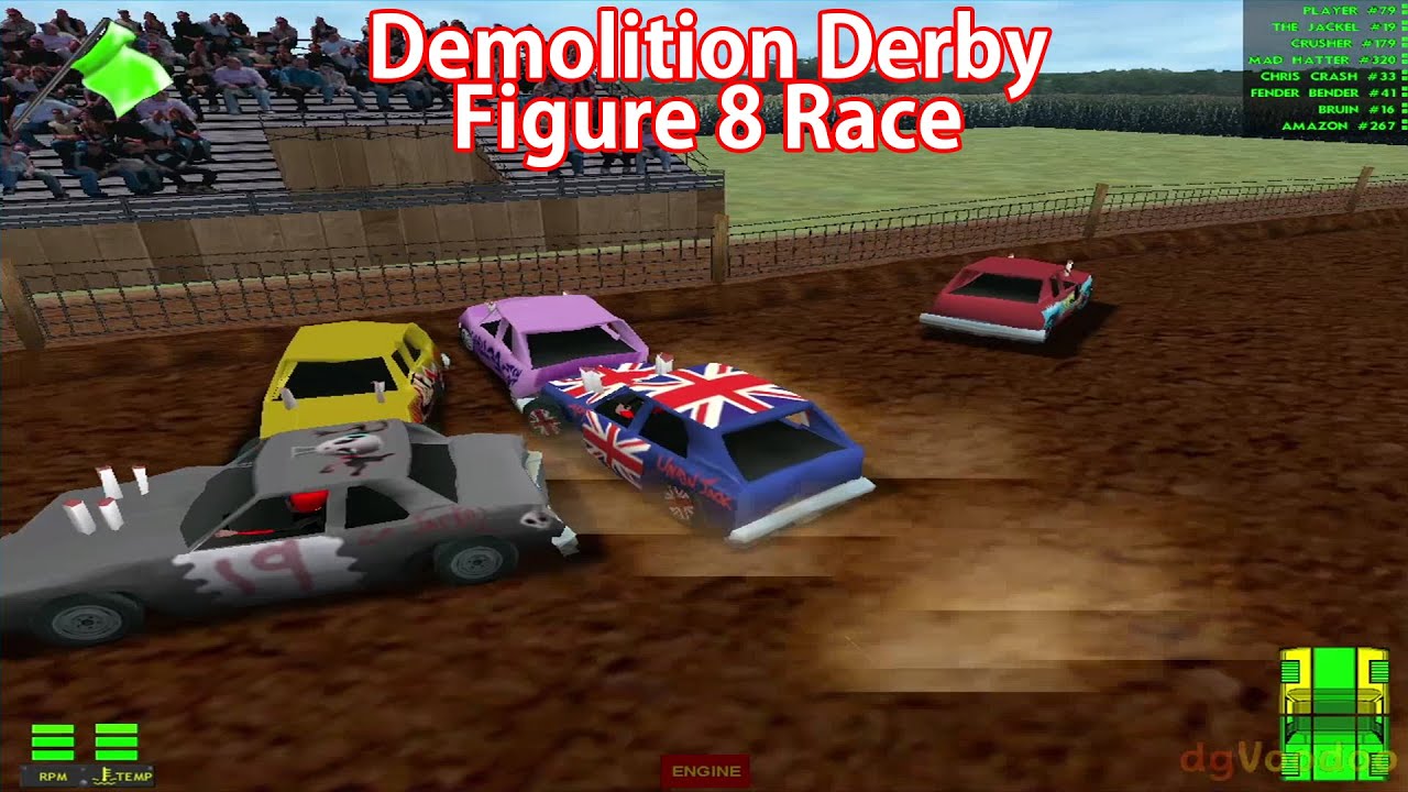 Demolition Derby and Figure 8 Race (Windows game 2001)
